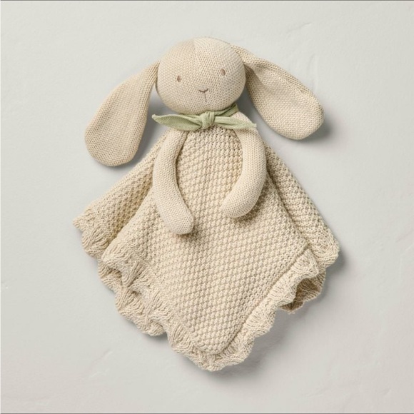 Beige Knit Bunny Security Blanket - Hearth & Hand™ with Magnolia - Picture 1 of 5